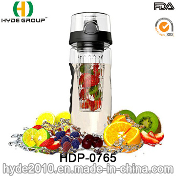 32oz Tritan Fruit Infuser Wasserflasche, Kunststoff Sport Fruit Infuser Flasche (HDP-0765)